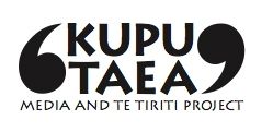 Kupu Taea Media Te Tiriti Project Logo